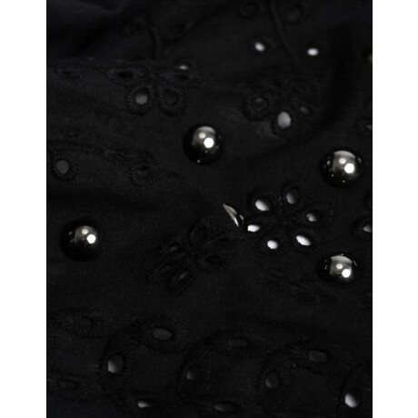 Pañuelo De Broderie Negro