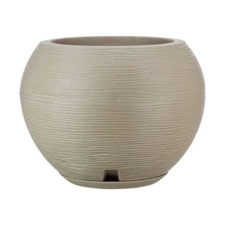MACETA 32X32CM FLORENCA SISAL EFECTO PIEDRA BEIGE