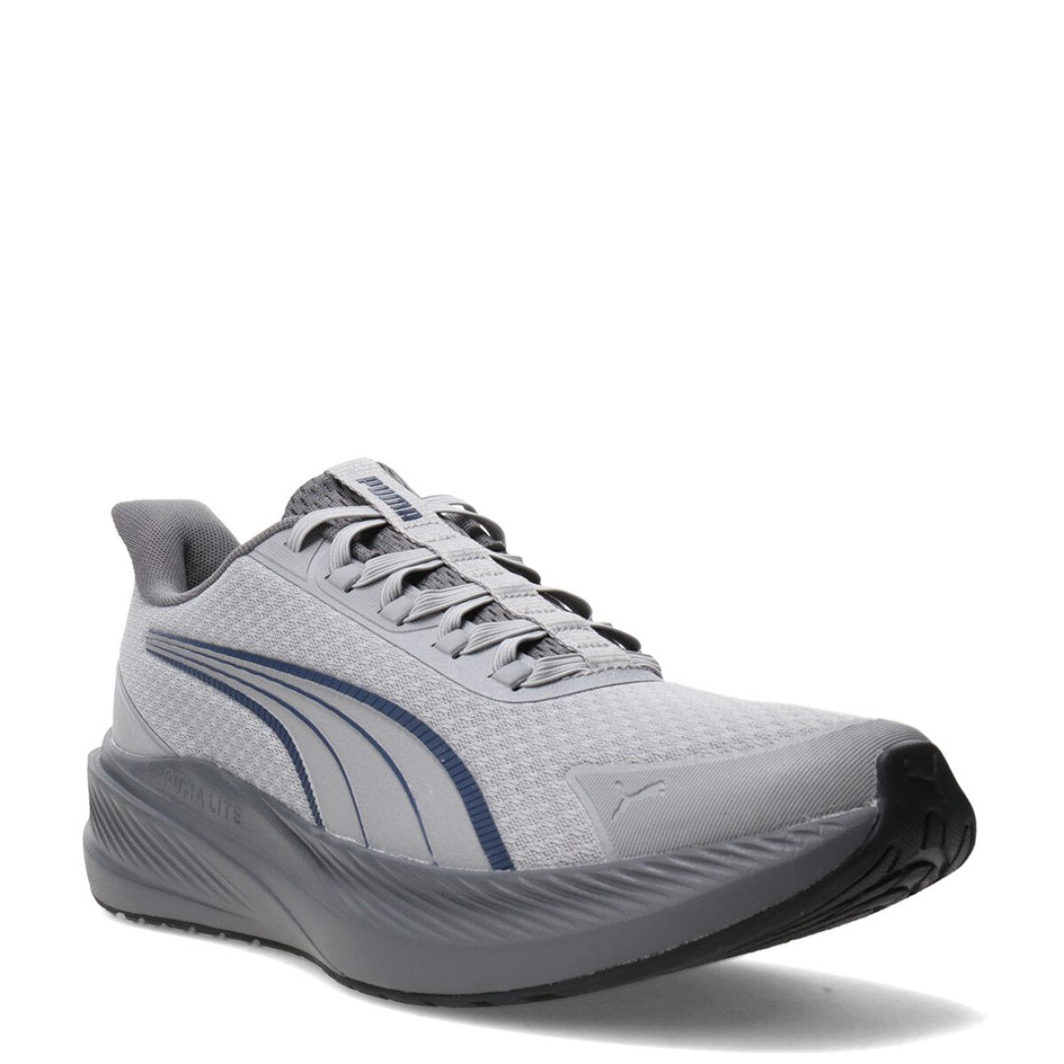 Championes de Hombre Puma Dasher Lite Slip Tech - Gris - Azul Marino 