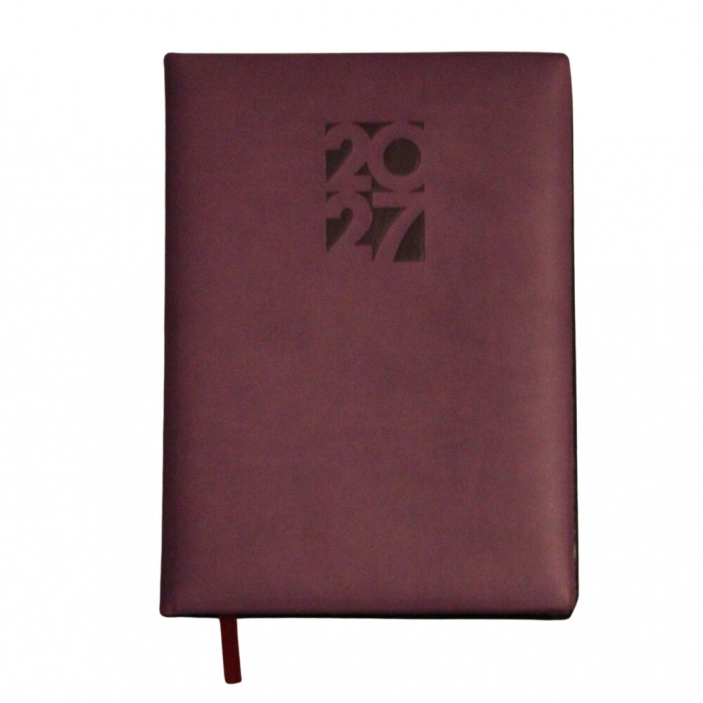 AGENDA ABEZETA 313 DIA X DIA TAPA VIOLETA