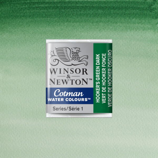 Acuarela Cotman - Winsor & Newton Tonos Verdes