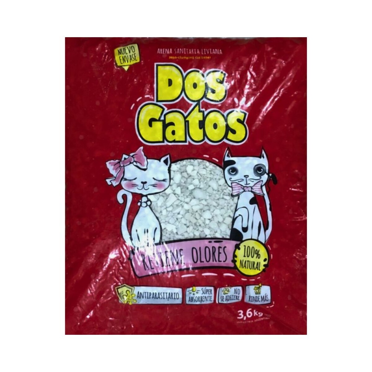 Dos Gatos 3,6 Kg 