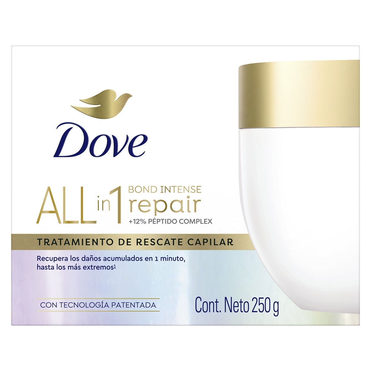 Tratamiento Dove Bond Intense Repair 250 Grs. 