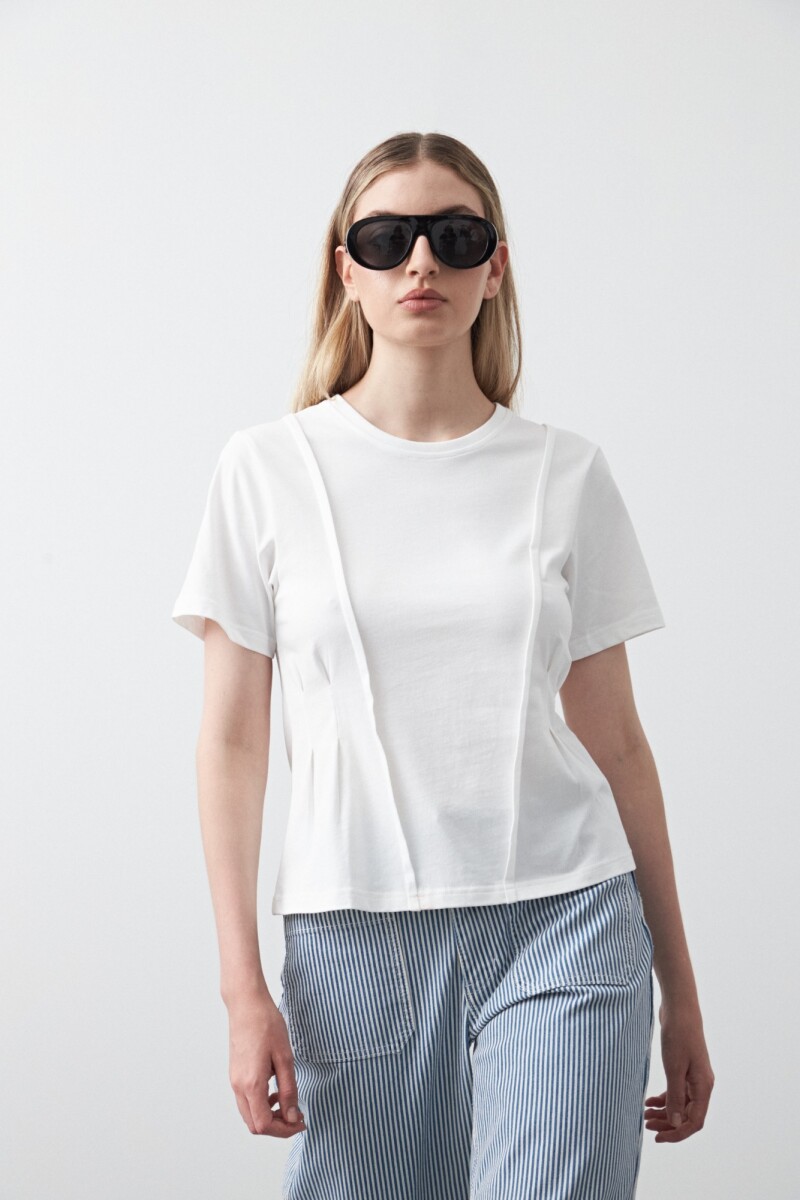 REMERA SHIITAKE Blanco