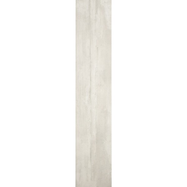 PORCELANATO PARA INTERIOR O EXTERIOR MATRICE WHITE RECTIFICADO "A" 23x120 CM Porcelanato Para Interior O Exterior Matrice White Rectificado "a" 23x120 Cm
