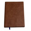 AGENDA ABEZETA 211 CLASICA MEDIUM TAPA FUNDA SEMANA A LA VISTA COLOR MARRON