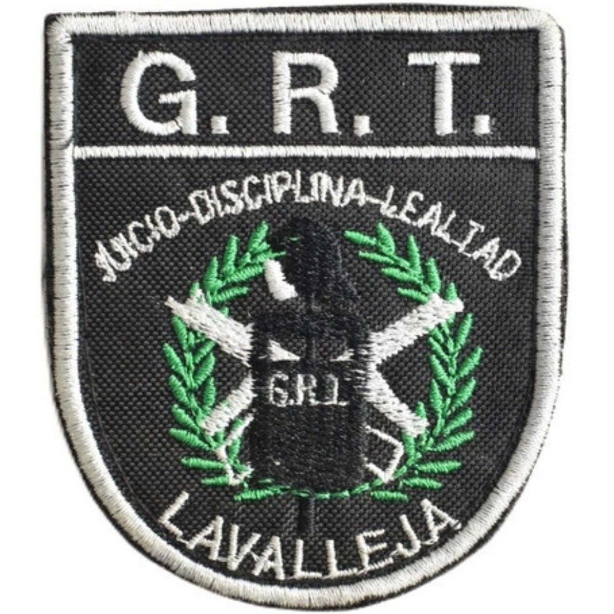 Parche bordado GRT Departamentos - Lavalleja 