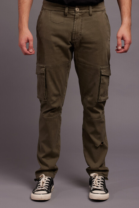 PANTALON JUANW23 RUSTY Militar
