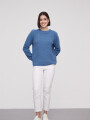 Sweater Allora Azul Grisaceo