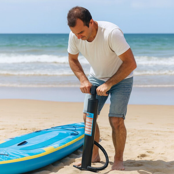 Inflador Manual Bote Gomon Paddle Board Colchones INFLADOR MANUAL PARA PADDLE BOARD