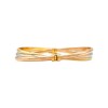 Brazalete Pulsera Tres Aros-Oro Bajo-Sin Piedra-BR8000 Sinpiedra