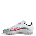 Championes de Fútbol 5 Infantiles Adidas F50 Messi Club TF Blanco - Rojo - Negro - Plateado