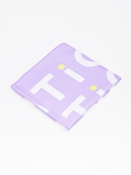 TOALLA PLAYERA MICROFIBRA LILA