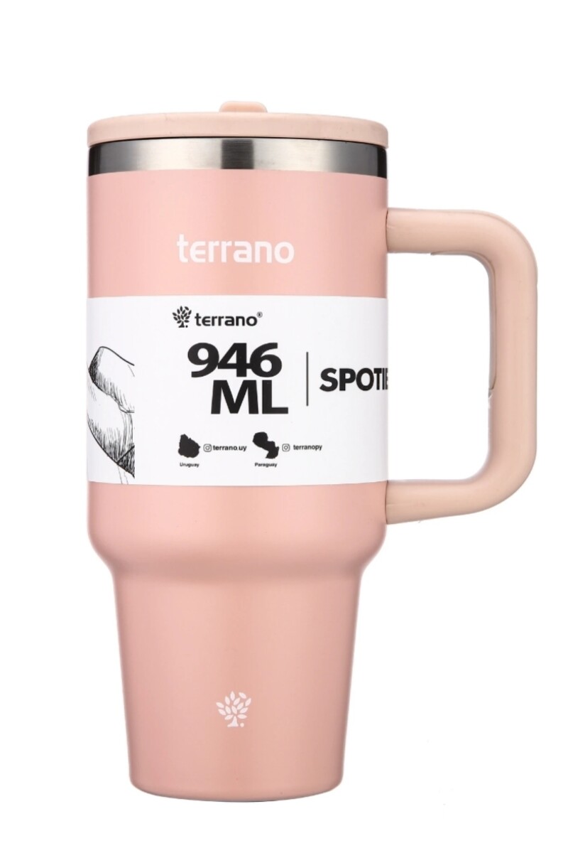 TERRANO SPOTIECUP TRITAN 946ML Rosado