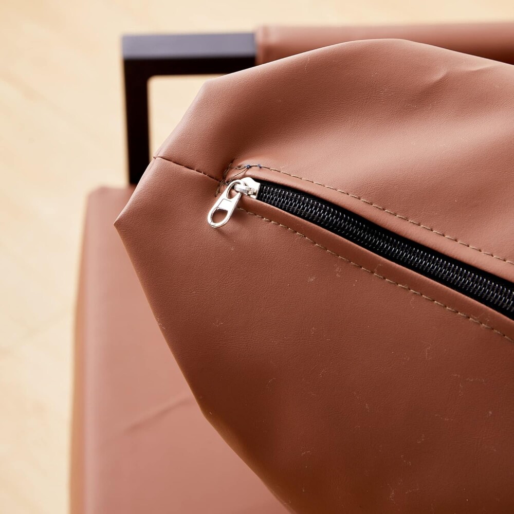 Sillón Milán ecocuero Whisky