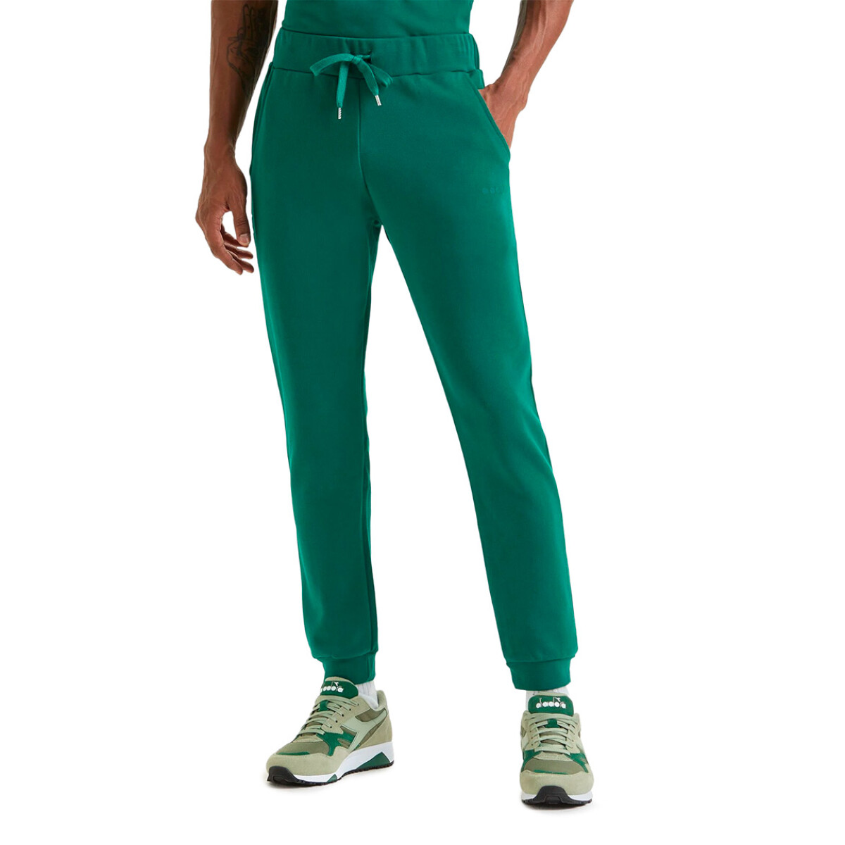 Pantalón Deportivo Hombre Diadora - Verde 