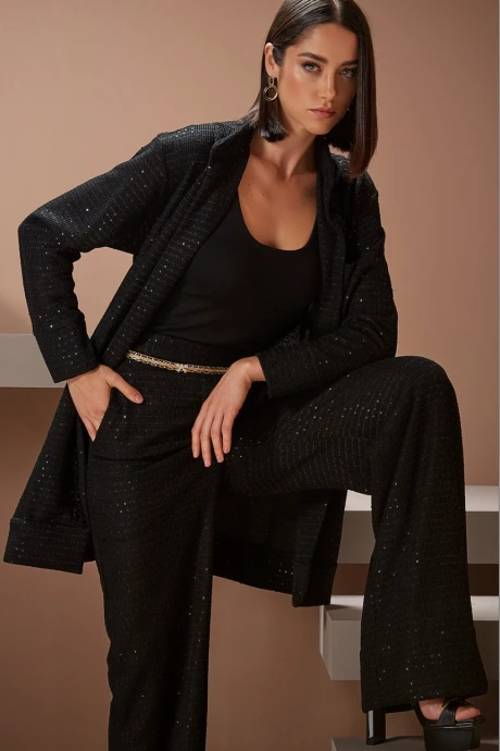 Conjunto Saco Y Pantalón Negro