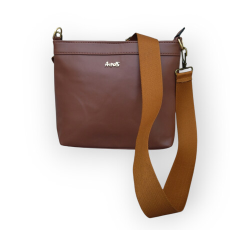 Morral con cinta Marron