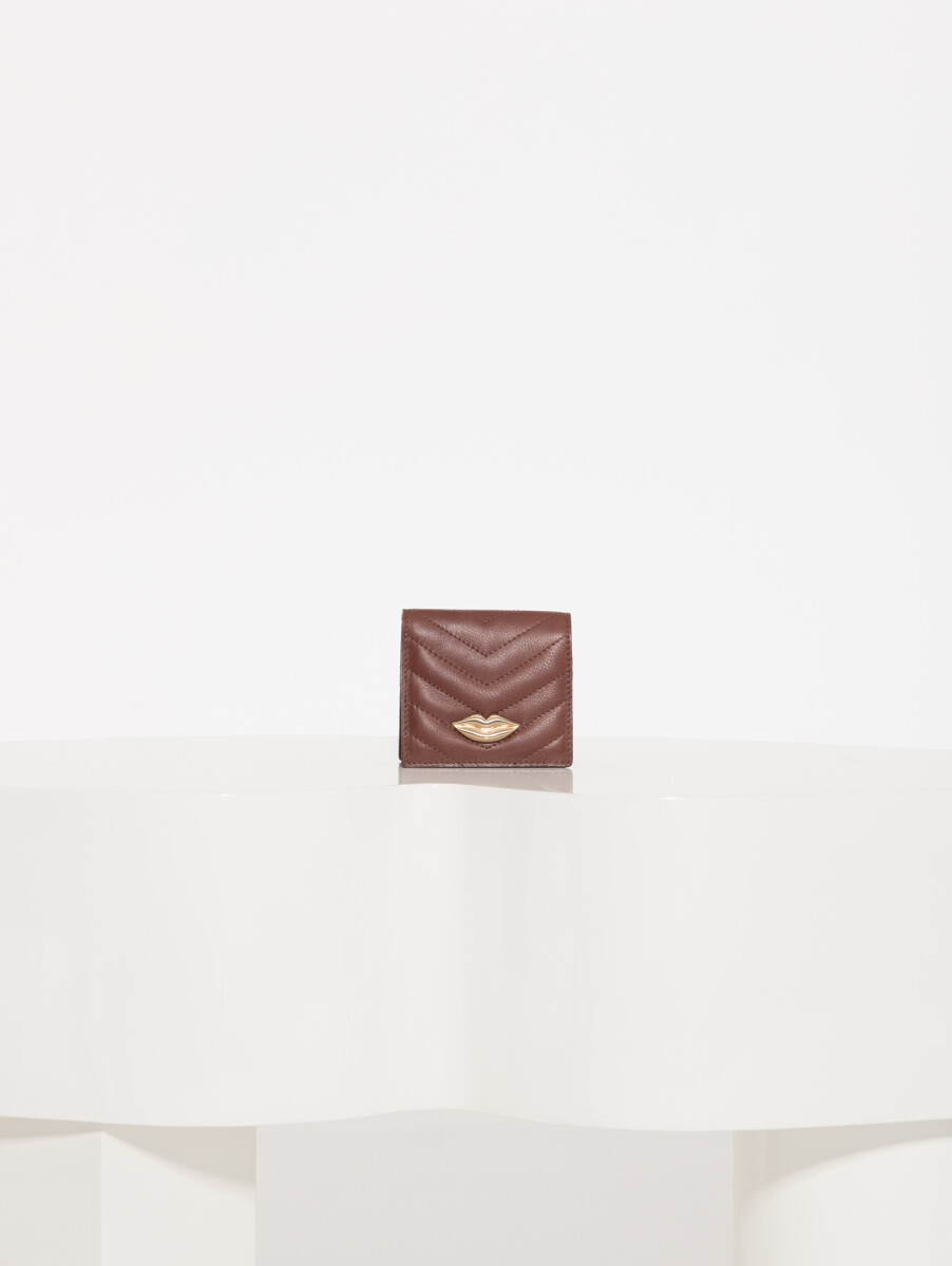 MINI BILLETERA LIPSTICK 