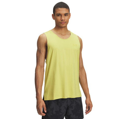 UA LAUNCH ELITE SINGLET YLW-729