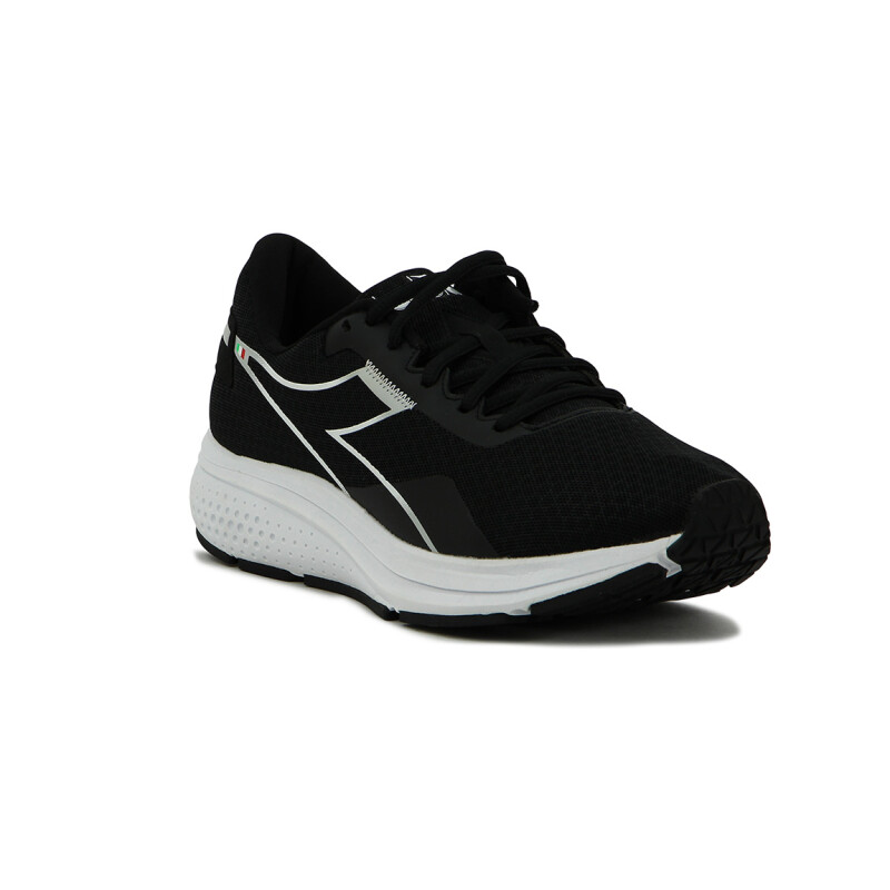 Diadora Champion Running Hombre Active Passo 2 Negro-blanco