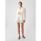 CRINKLE GAUZE PULL ON SHORT NEW OFF WHITE