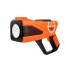 Pistola Arma Dispara Burbujas Burbujero Pilas Niños Luces Variante Color Naranja