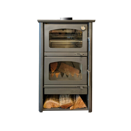 Calefactor Gaudin Ofen con Horno Negro