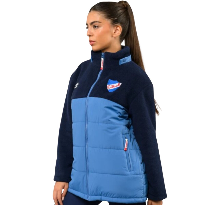 Campera Umbro Parka Willow Mujer NU340365 Azul