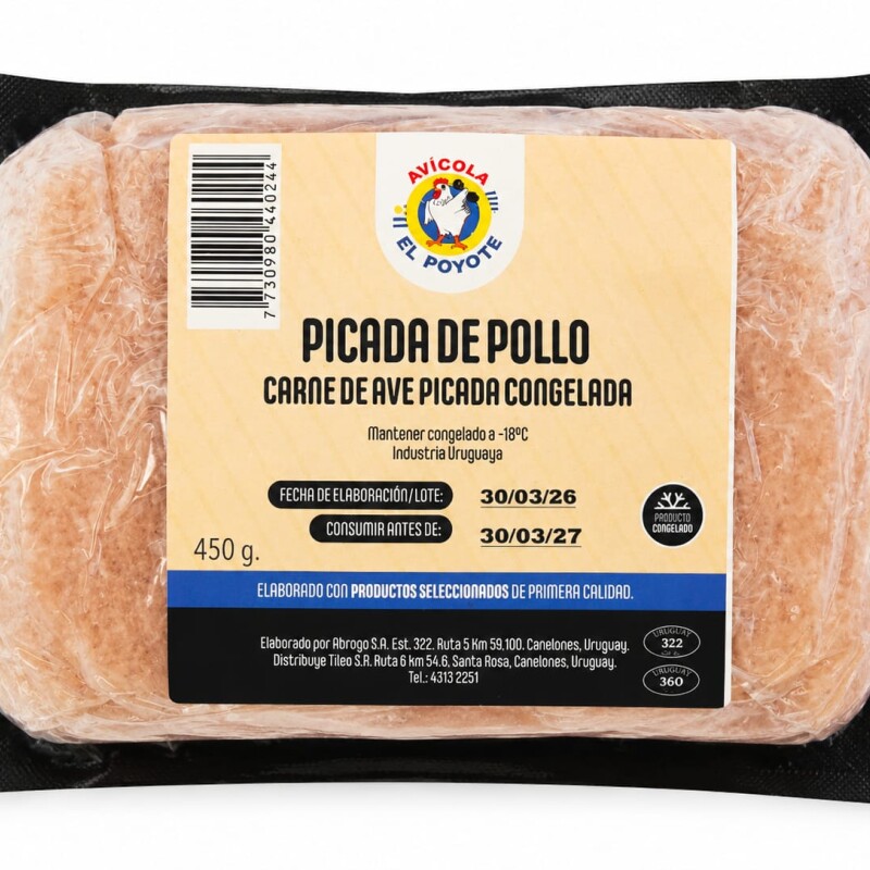 PICADA DE POLLO APROX 400G PICADA DE POLLO APROX 400G