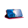 Flip cover Xiaomi Redmi Note 13 diseño treboles fucsia Flip Cover Xiaomi Redmi Note 13 Diseño Treboles Fucsia