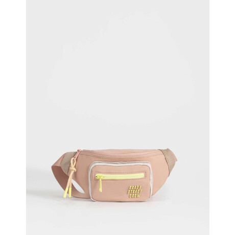 Riñonera Colorblock Sport Rosa Viejo