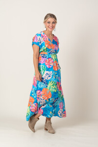 VESTIDO LORENZA Celeste