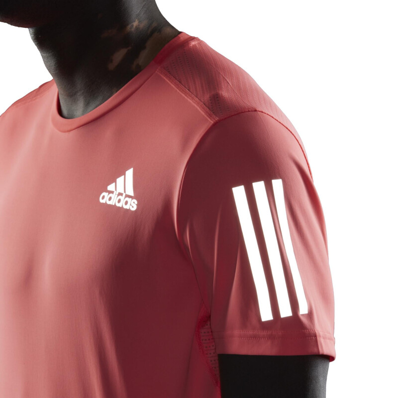 Remera de Hombre Adidas Own The Run Rosa - Plateado