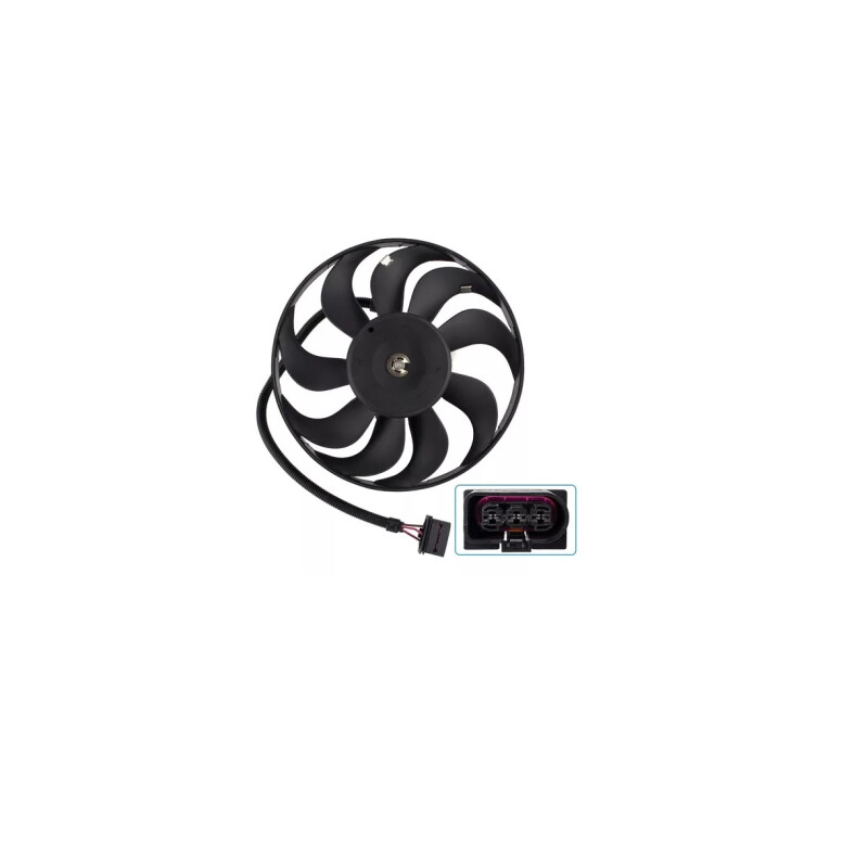 ELECTROVENTILADOR IZQUIERDO BORA 1.8T / 2.0 (GRANDE 345MM) Electroventilador Izquierdo Bora 1.8t / 2.0 (grande 345mm)