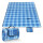 Manta Estera 2x2mt Aislante Térmico Camping Picnic Azul