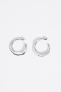 PENDIENTES ARO IRREGULAR Plata