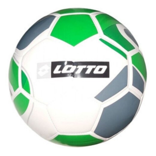 Pelota Lotto Futbol Nº4 Ciao Blanco/Verde S/C