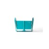 CLAKCHAIR Silla De Comer Plegable Para Bebés Clack Para Mesa +6 Meses Turquesa