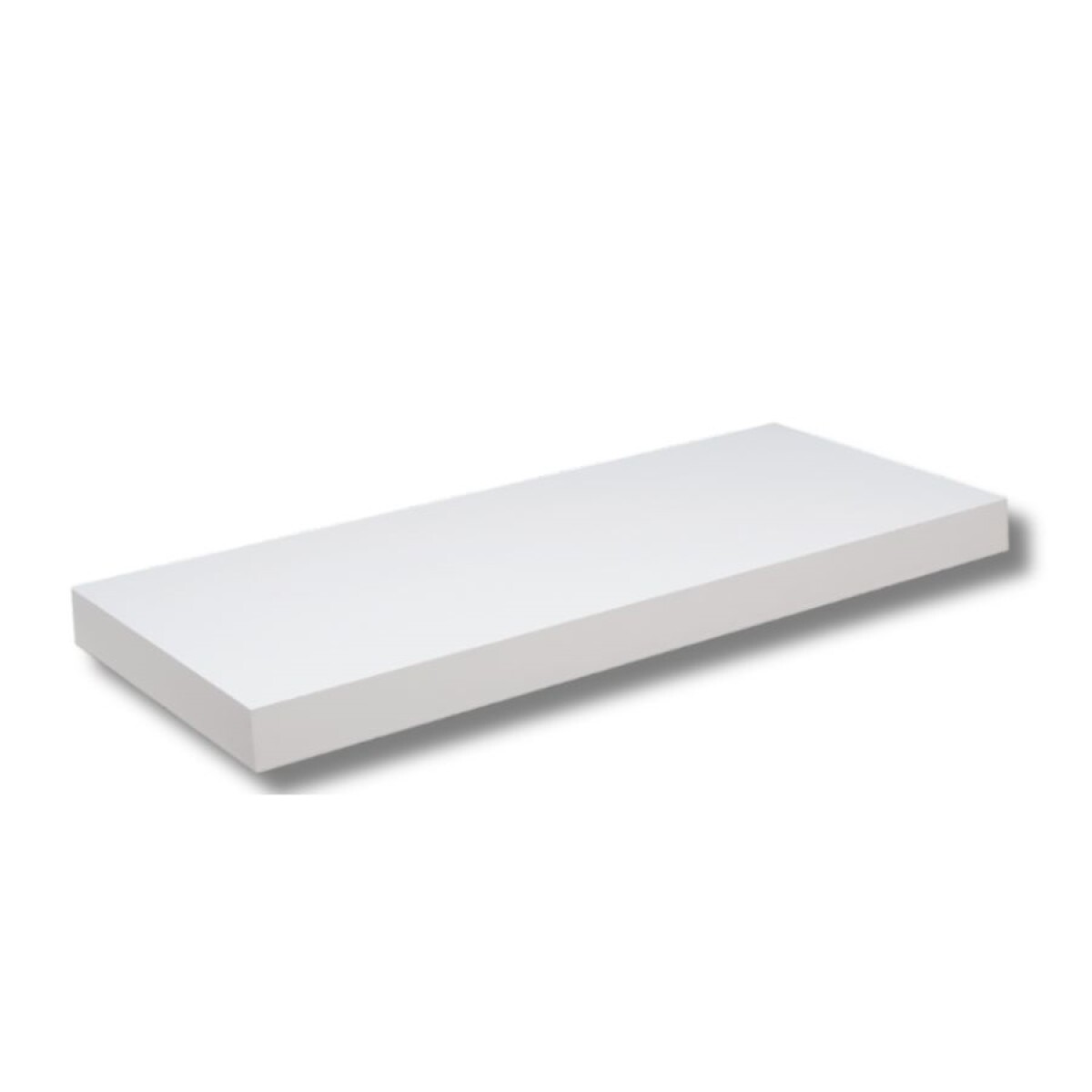 Estante En Mdf Tendenza 4X25X100Cm Con Accesorios - BLANCO 