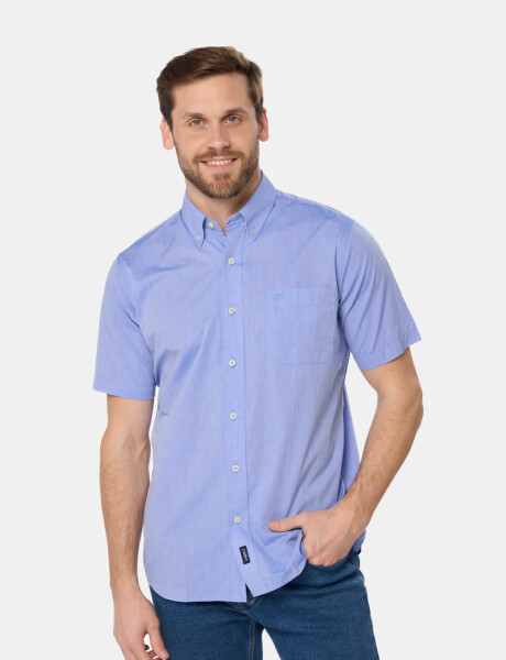 CAMISA LISA SPORT Azul