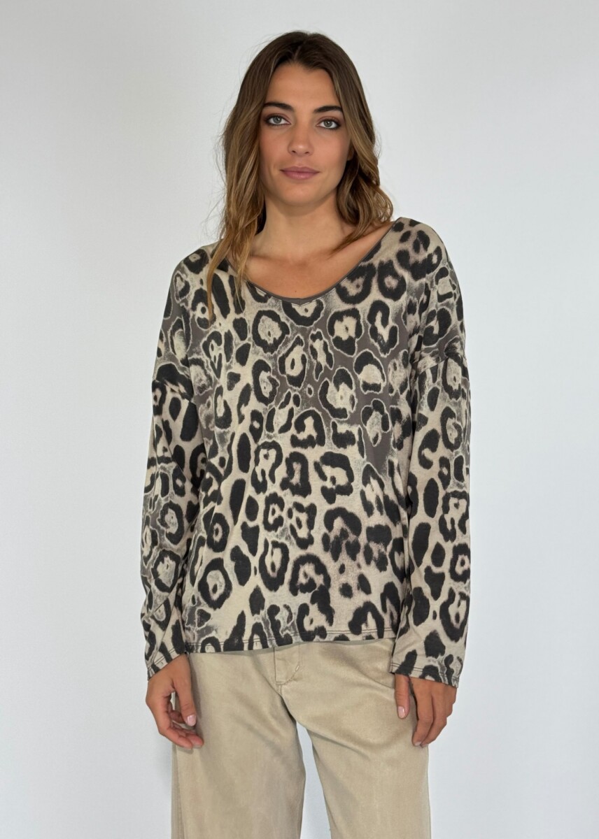 BLUSA SANTANA - VISON 