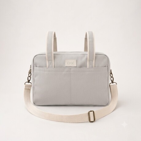Bolso Midi Gris