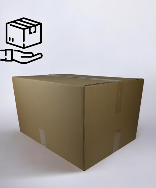 Caja aleta simple 52x41,5x31,5 cm. MADERA