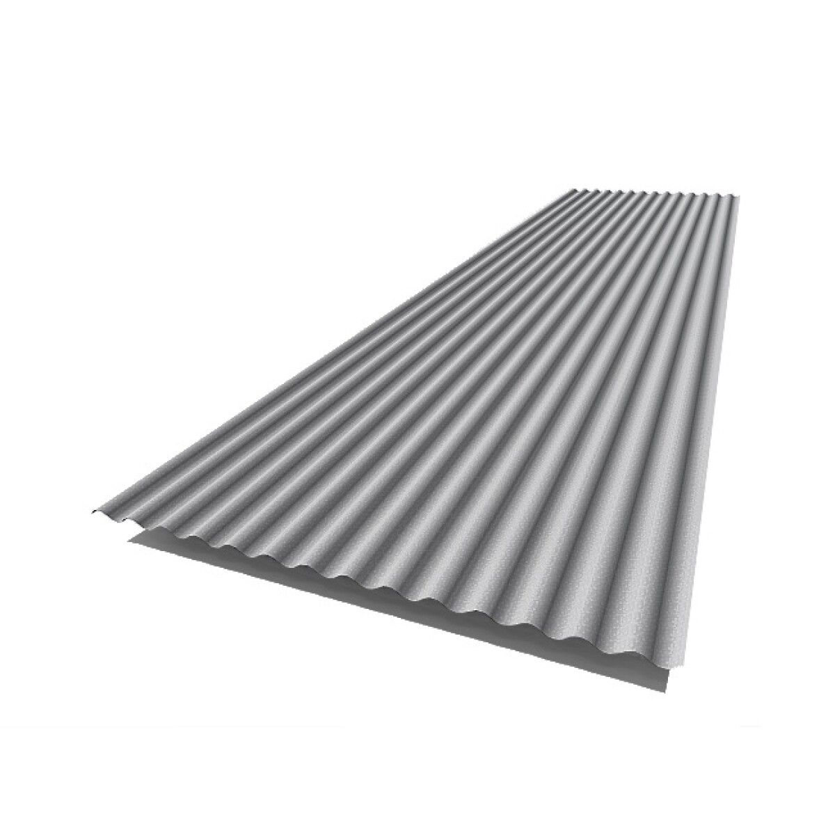 Chapa galvanizada Acanalada 3.05m cal.26 