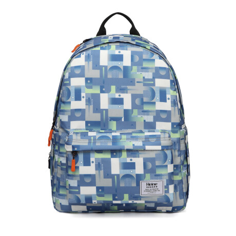 Mochila escolar Heine Maia - Celeste — eml