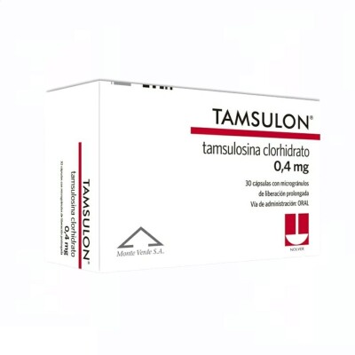 Tamsulon 0.4 Mg. 30 Caps. Tamsulon 0.4 Mg. 30 Caps.