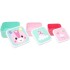 Set x3 tupper animales BUBA unicornio bubazoo