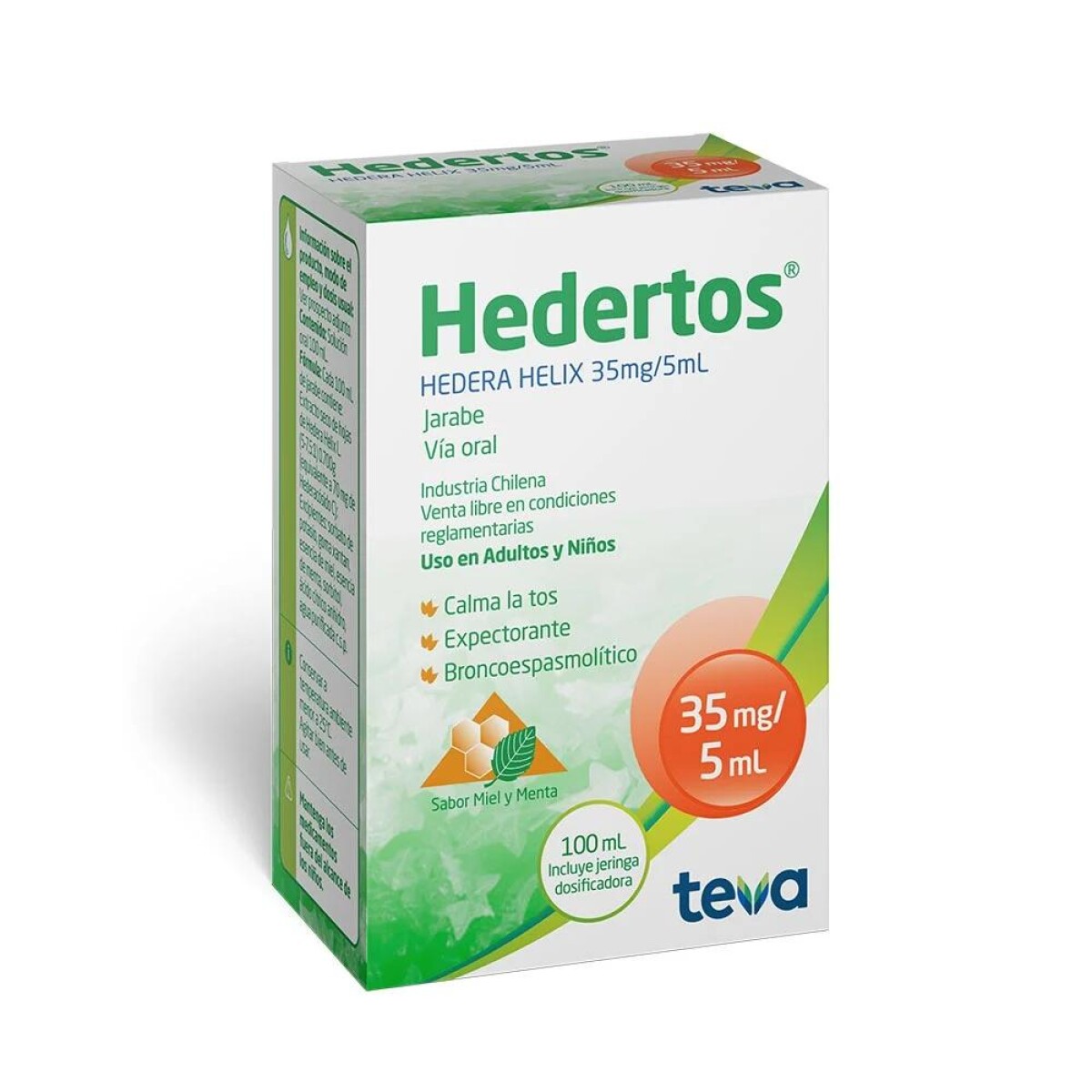 Hedertos Jarabe 100 mL - Teva 