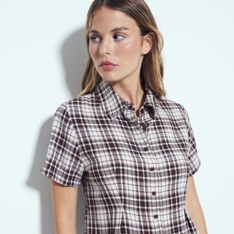 CAMISA OXFORD Chocolate